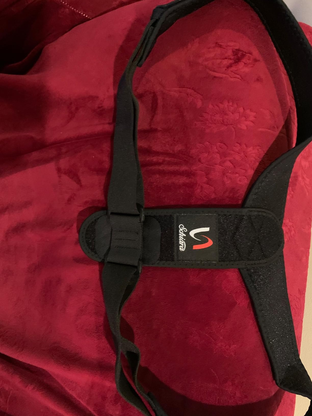 Schiara Posture Corrector for both Men and Women, Comfortable Upper and Back Brace, Adjustable Back Straightener Support for Back, Shoulder and Neck customer photo 1