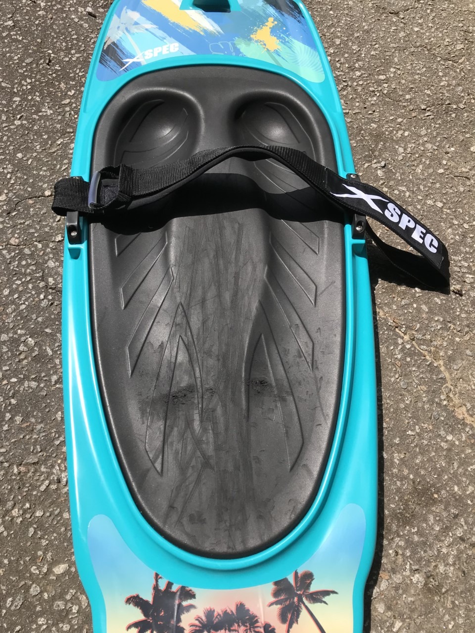 Xspec Kneeboard with Hook Strap for Knee Surfing Boating Waterboarding Kneeling with Padded Foam Surface for Kids, Teens & Adults customer photo 1