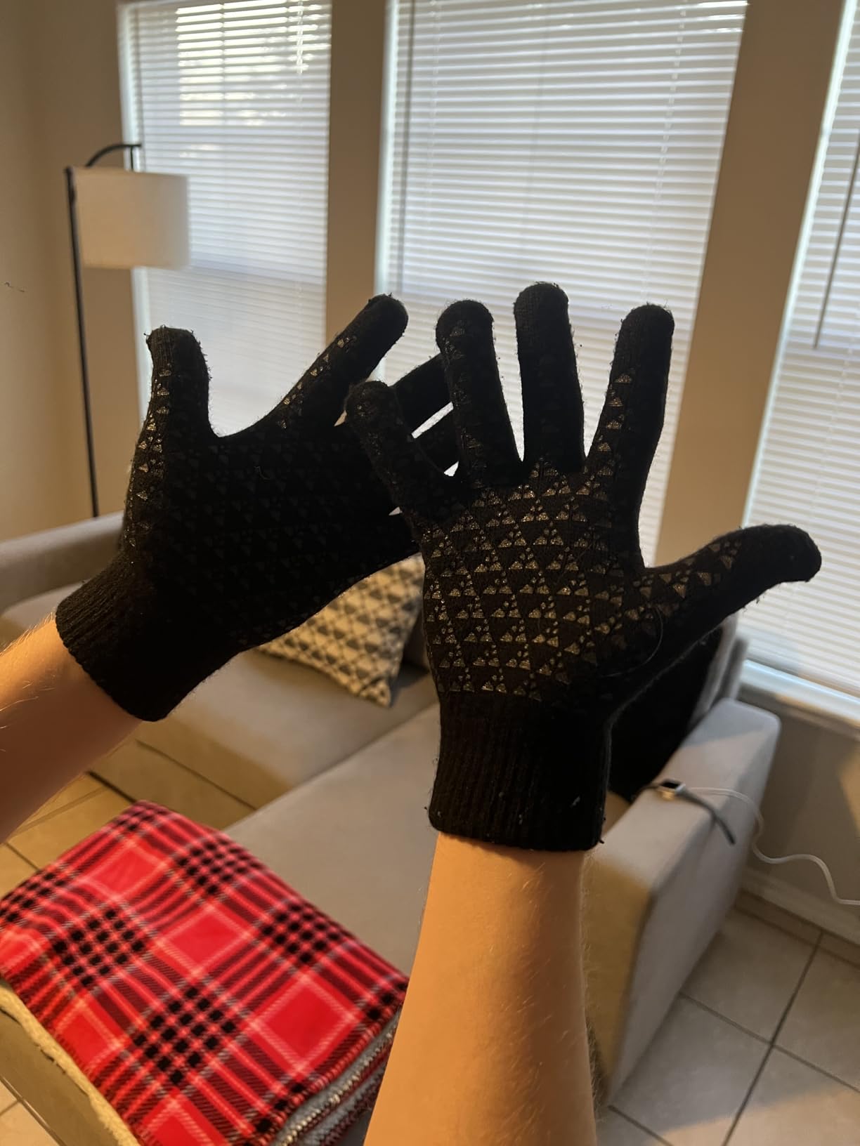 Winter Gloves for Men Women - Upgraded Touch Screen Cold Weather Thermal Warm Knit Glove for Running Driving Hiking customer photo 2