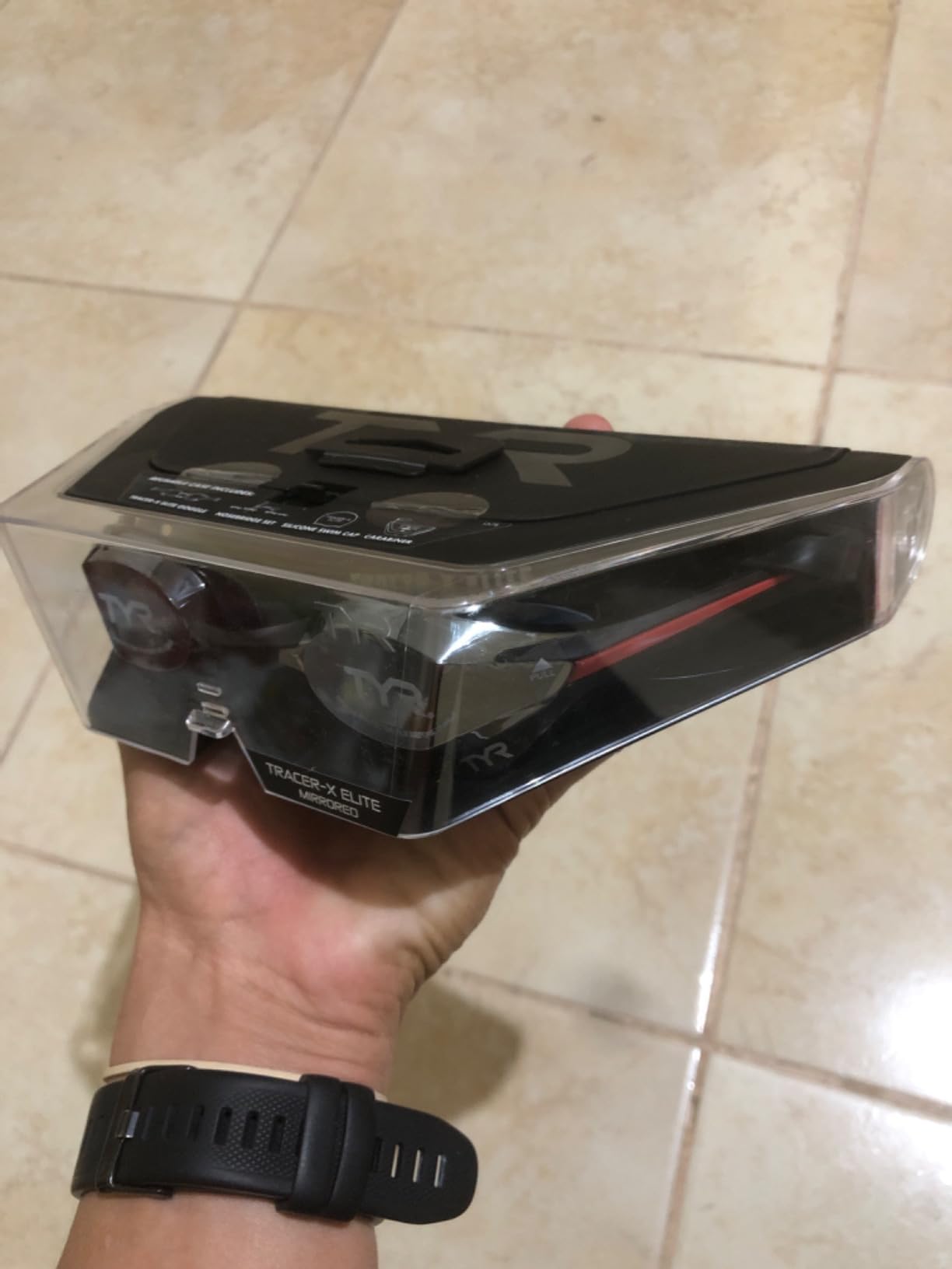 TYR Tracer-X Elite Racing Swim Goggles customer photo 2