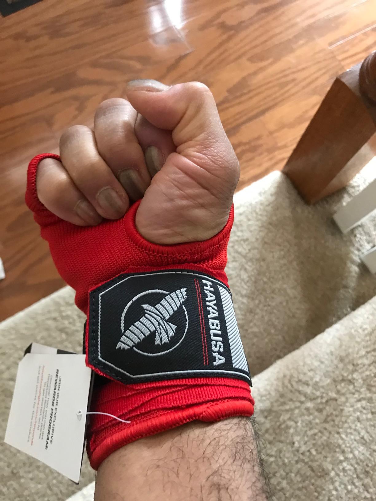 Hayabusa Quick Gel Boxing Hand Wrap Gloves customer photo 1