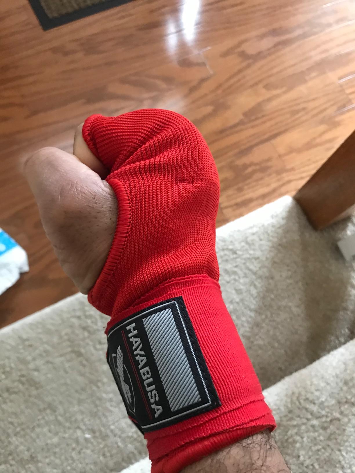 Hayabusa Quick Gel Boxing Hand Wrap Gloves customer photo 2