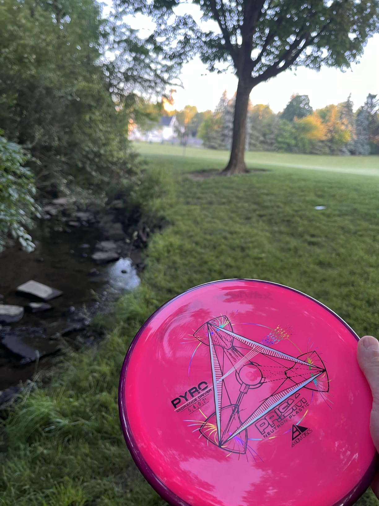 Axiom Discs Prism Neutron Pyro Disc Golf Midrange (Colors May Vary) customer photo 1
