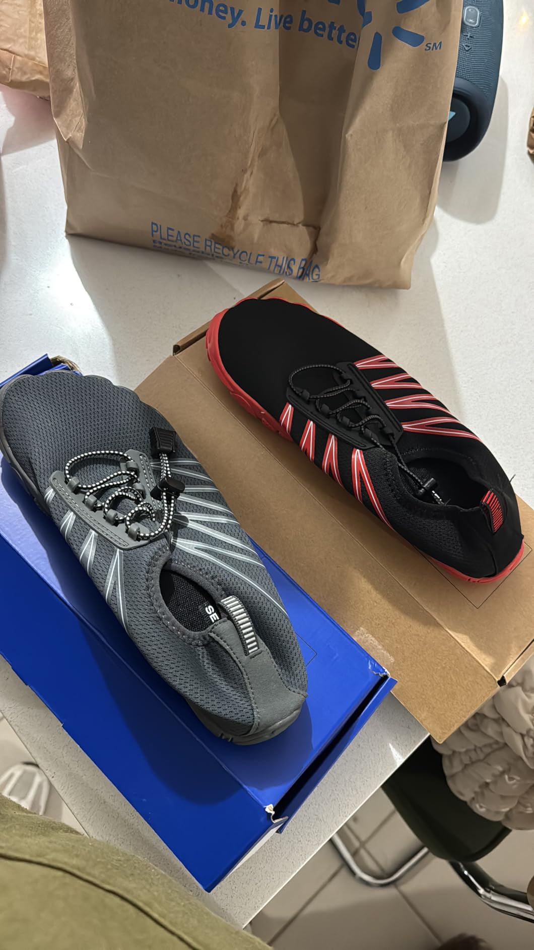 Water Shoes Men Women Adult Quick-Dry Aqua Sock Barefoot for Beach Swim River Pool Lake Hiking Kayaking Surfing customer photo 2