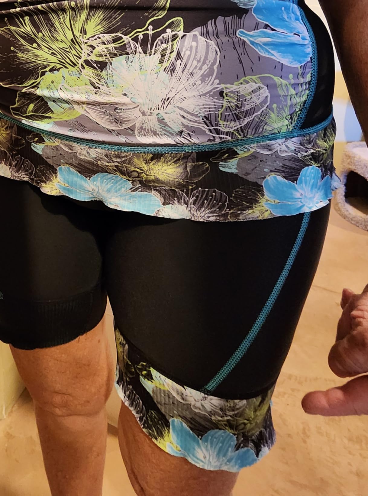Triathlon Shorts Women, Premium FX Fabric - Womens Tri Shorts for All Abilities customer photo 2