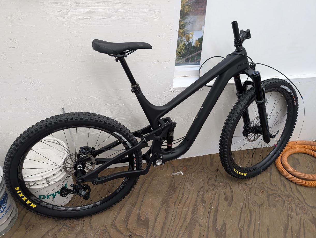ICAN P9 29er Dual Suspension Enduro Carbon Mountain Bike Boost Frame 150mm Frame Travel 12×148mm XS/S/M/L Size customer photo 1