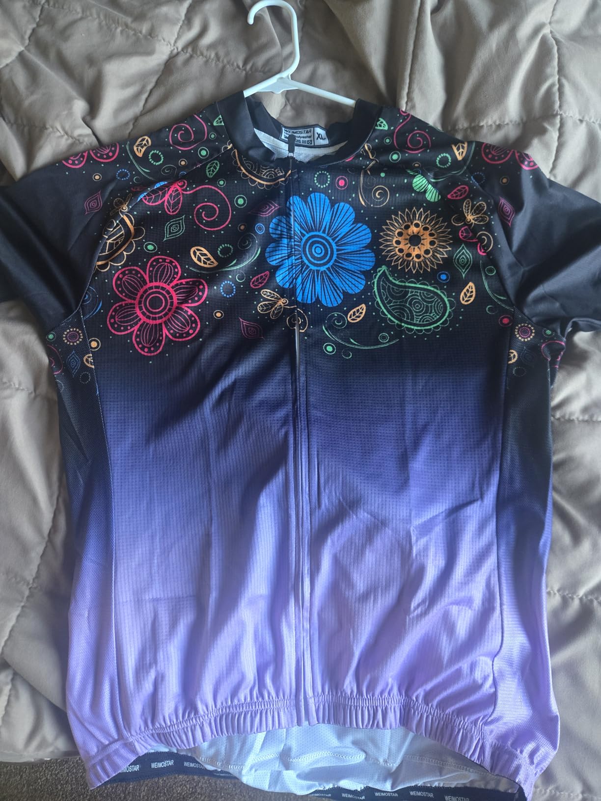 JPOJPO Womens Cycling Jersey,Bike Shirt Quick-Dry Breathable Reflective S-2XL Tops customer photo 2