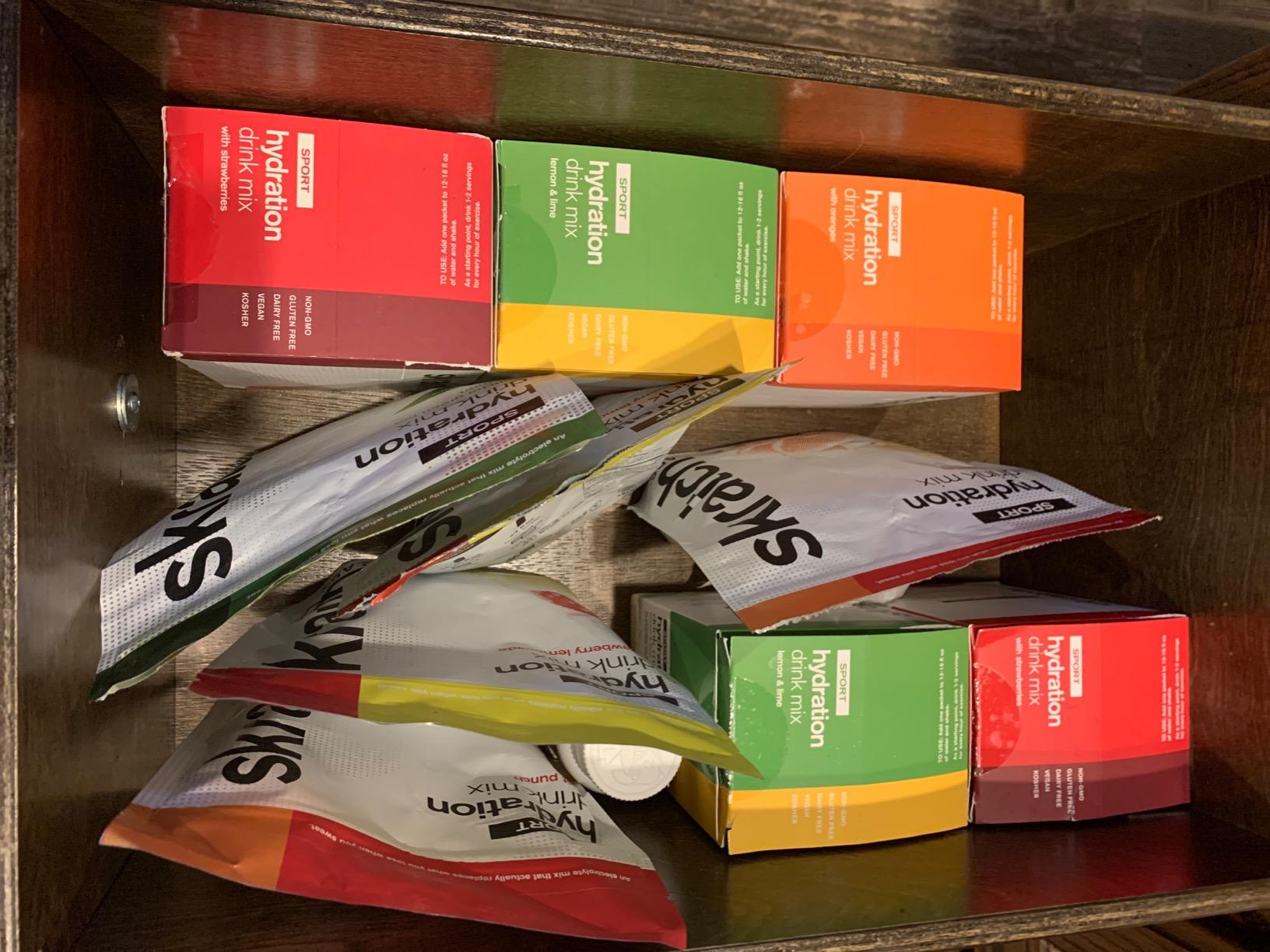 Skratch Labs Hydration Sports Drink Mix - Real-Fruit Electrolyte Powder for Fast Hydration & Endurance | Strawberry Lemonade | 20 Servings customer photo 2