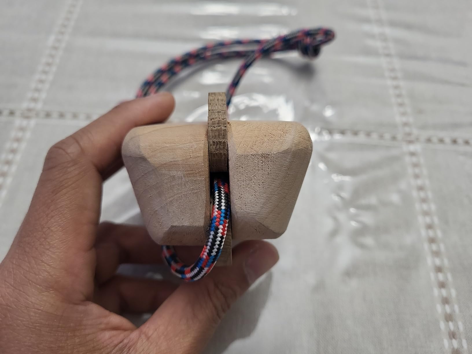 Ucraft Pocket-Sized Climbing Hangboard - Portable Fingerboard for Training and Warm-up customer photo 2