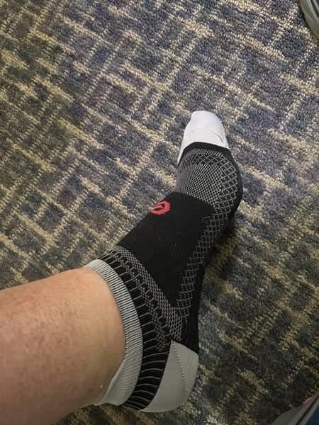 No Show Running Athletic Anti-Blister Wicking Coolmax Socks, Seamless Anti-odor customer photo 2