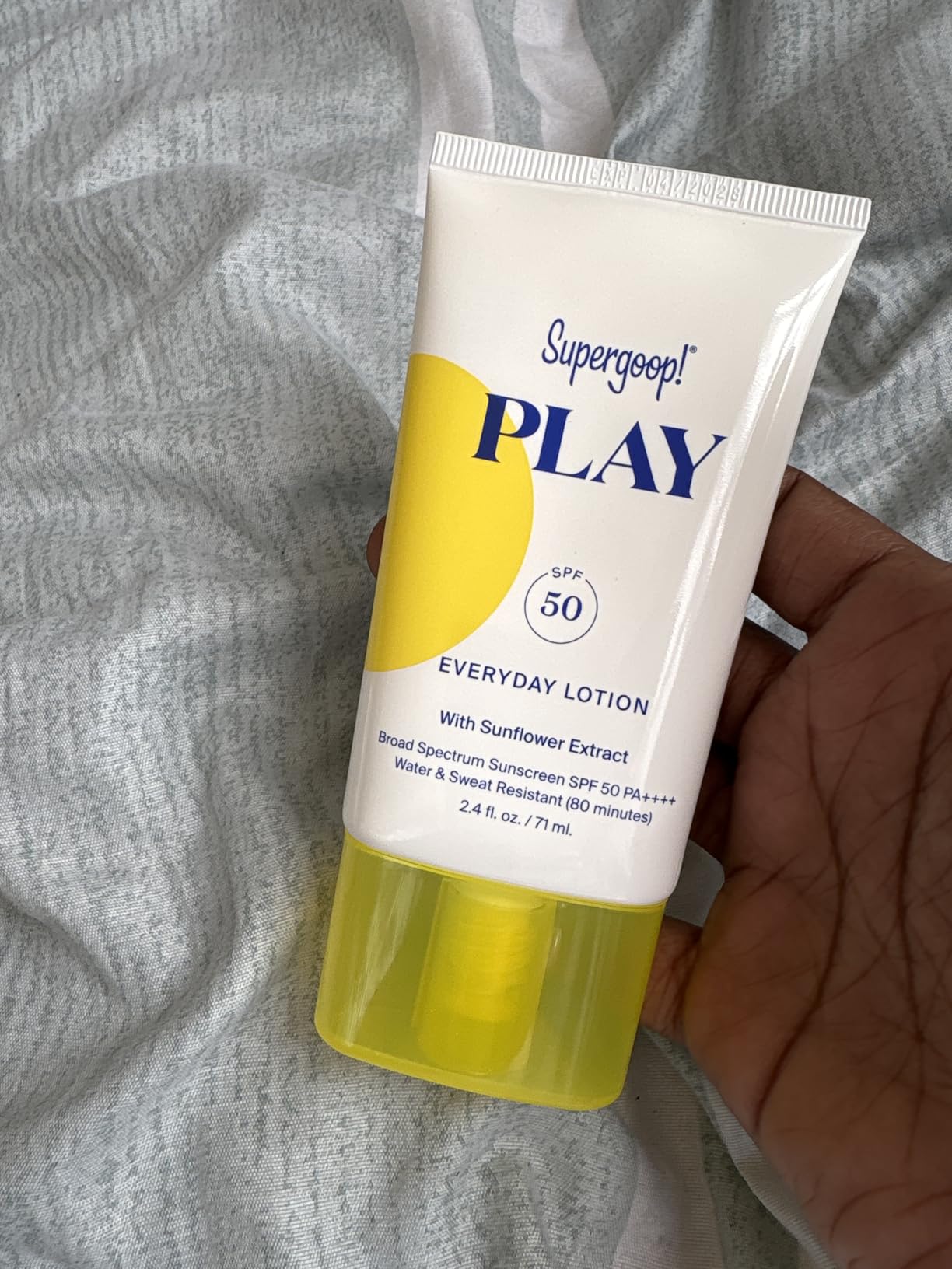 Supergoop! PLAY Everyday Lotion - Broad Spectrum Body & Face Sunscreen - Fast Absorbing, Water & Sweat Resistant customer photo 2