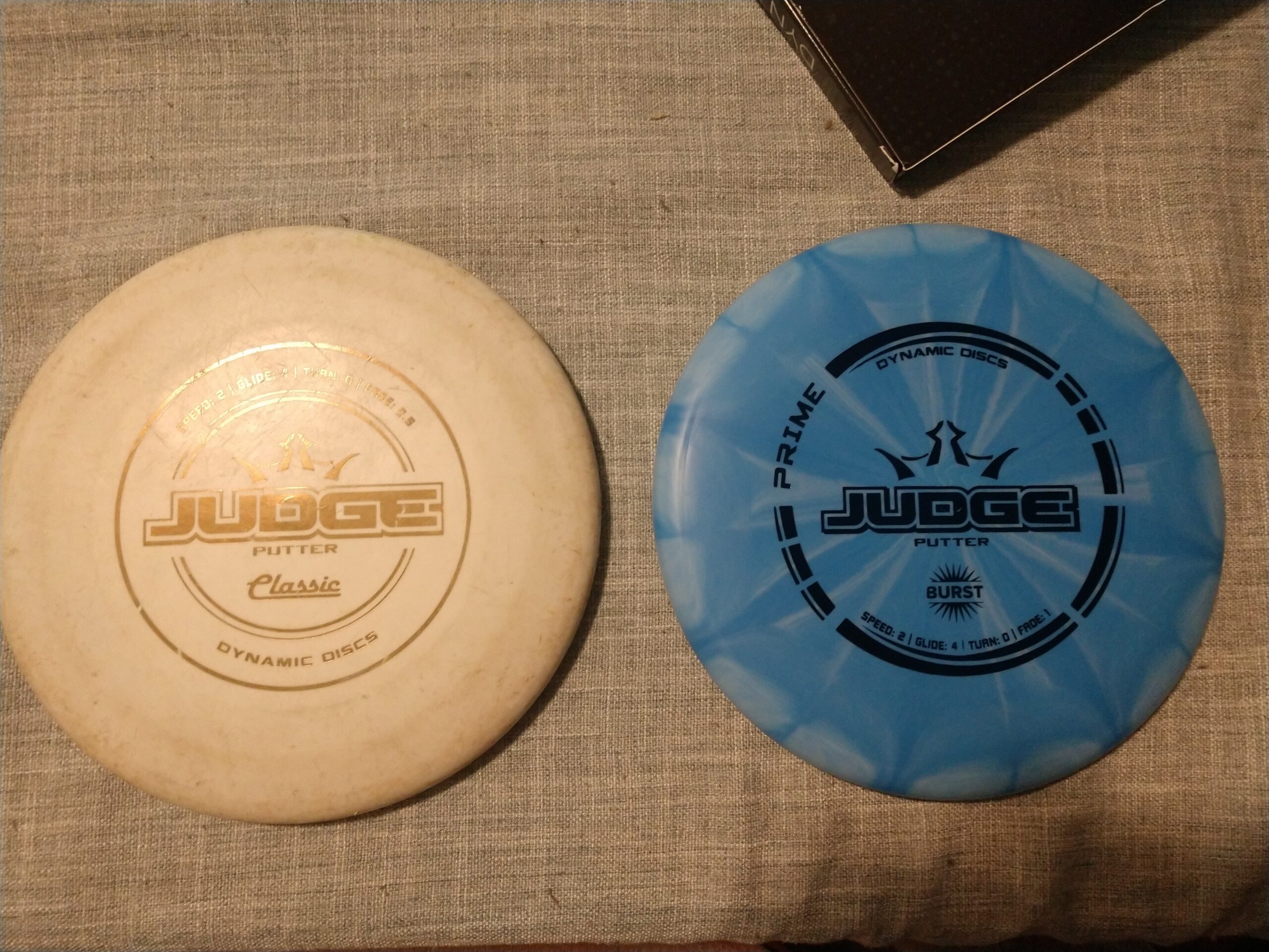 Dynamic Discs Prime Burst Judge Disc Golf Putter, Men and Women Frisbee Golf Putter, 170g Plus, Beaded Throwing Frisbee Golf Putter, Stable Disc Golf Flight, Stamp Color Will Vary, Gray customer photo 2