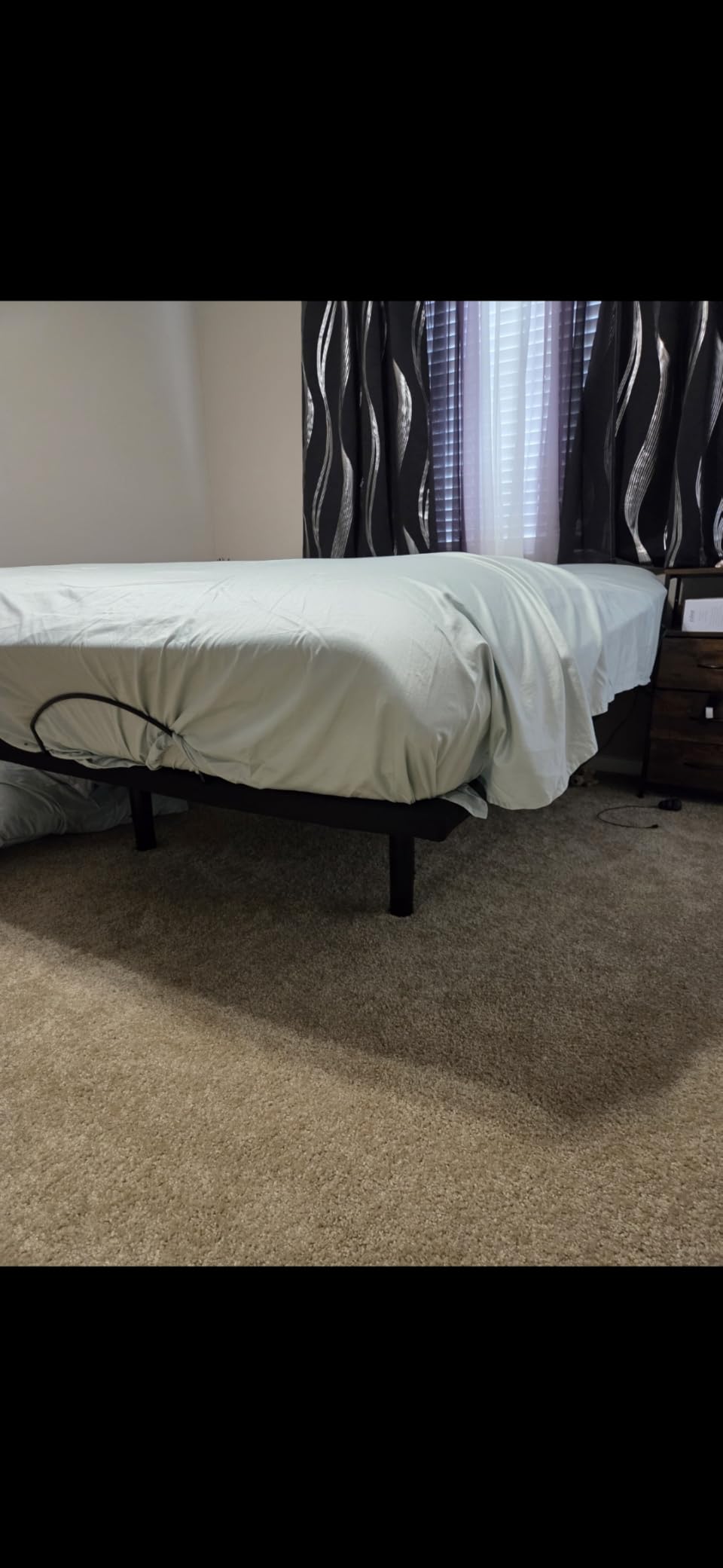 Serta ThermaGel Cooling, Pressure-Relieving Memory Foam Mattress Topper, 3 Inch, Queen customer photo 2