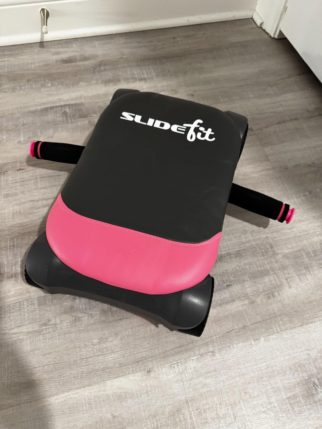 WONDER CORE Slide Fit, Ab Roller Board with 4 Wheels, Automatic Rebound Abdominal Wheel for Core Workout, Ab Exercise Equipment customer photo 1