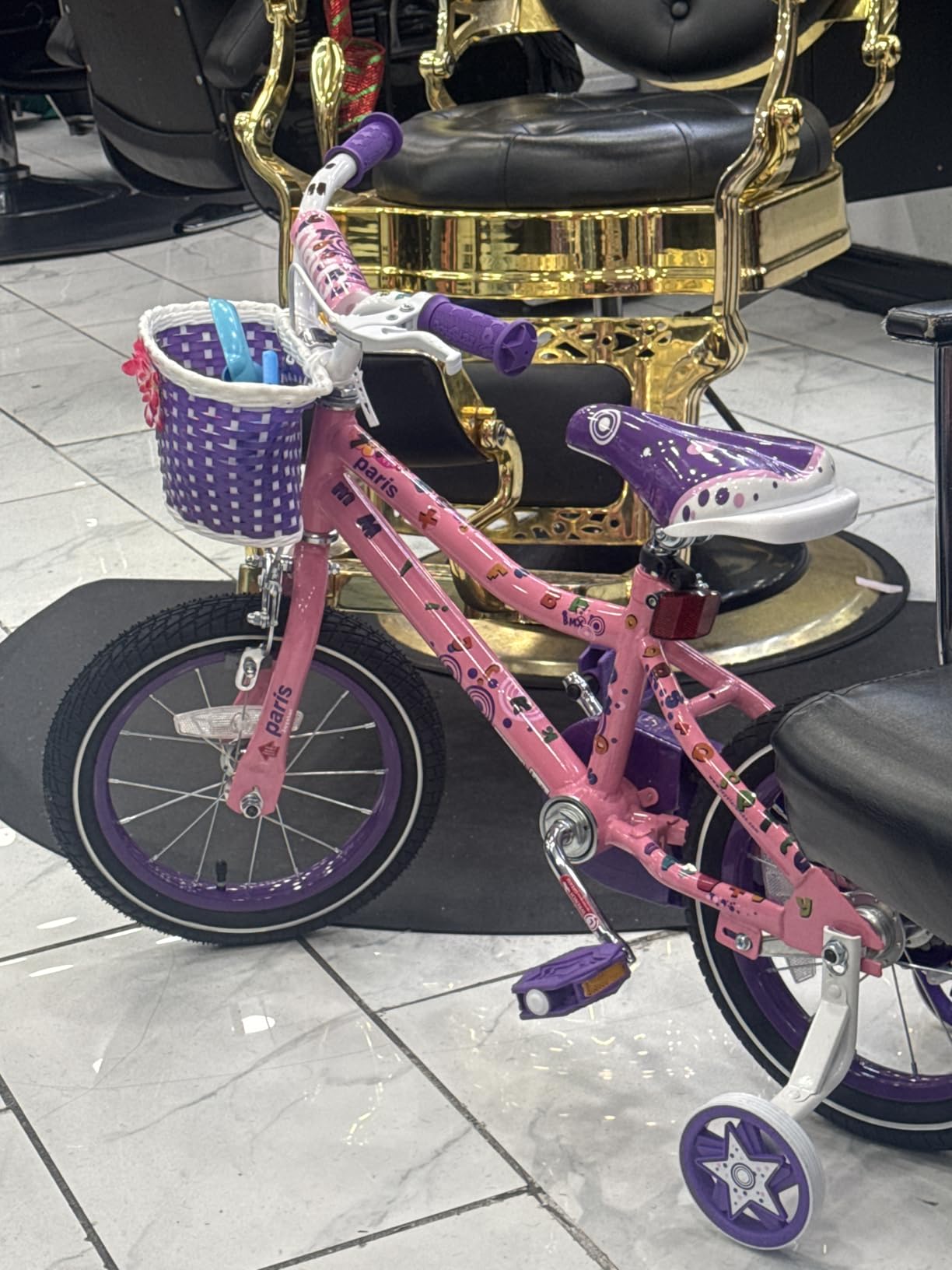 JOYSTAR Paris Girls Bike for Ages 3-8 Years Old, 14 16 18 Inch Starter Bicycle customer photo 1