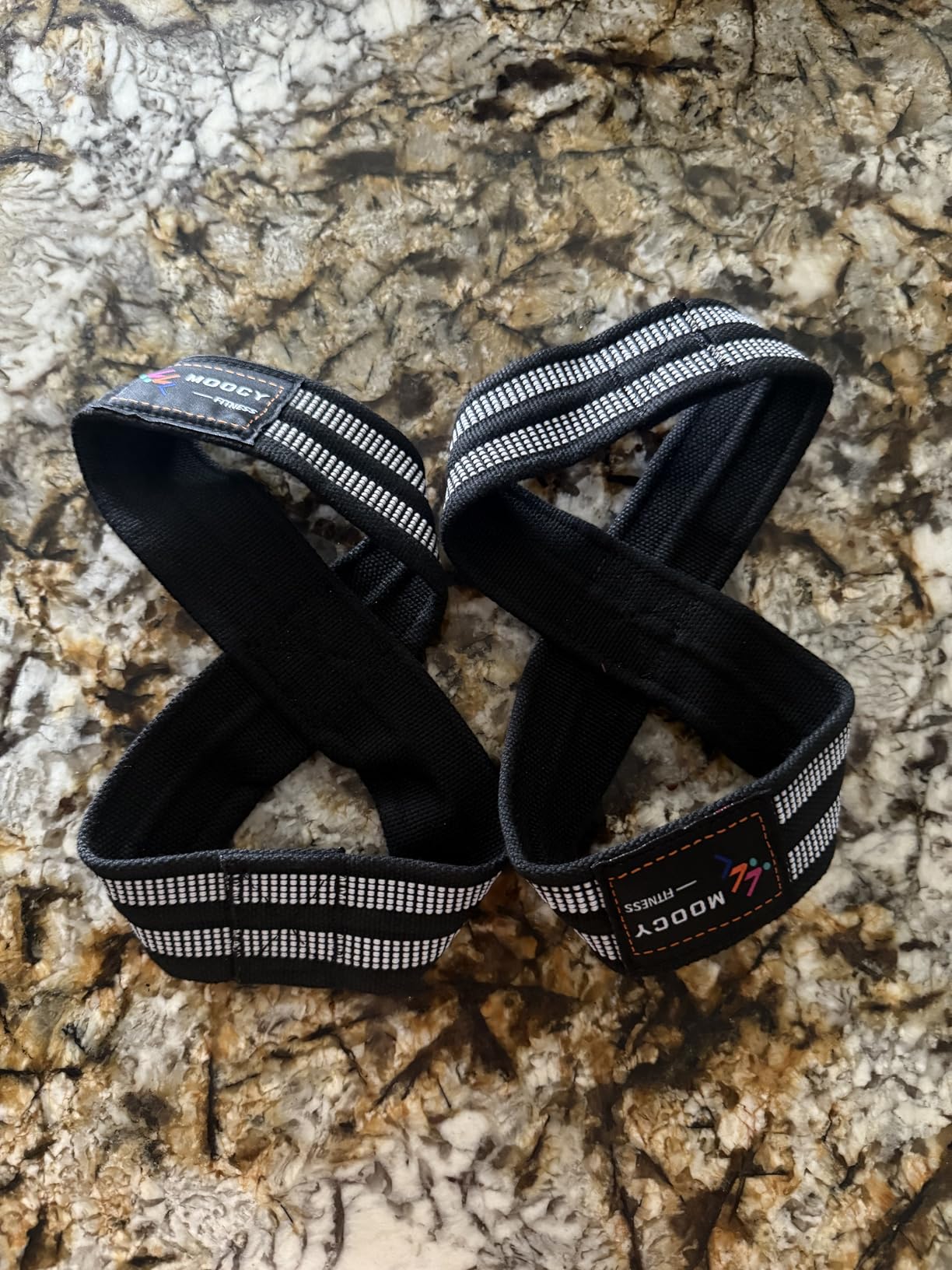 Figure 8 Lifting Straps for Deadlift,Weightlifting,Strongman,& Cross Training Strong Weightlifting Wrist Wraps customer photo 1
