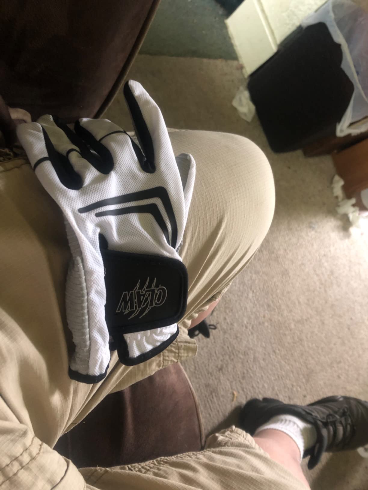 CaddyDaddy Claw Golf Gloves for Men | Flex-Mesh Design for Cool Ventilation | Silicone-Web Coating for Maximum Grip customer photo 2