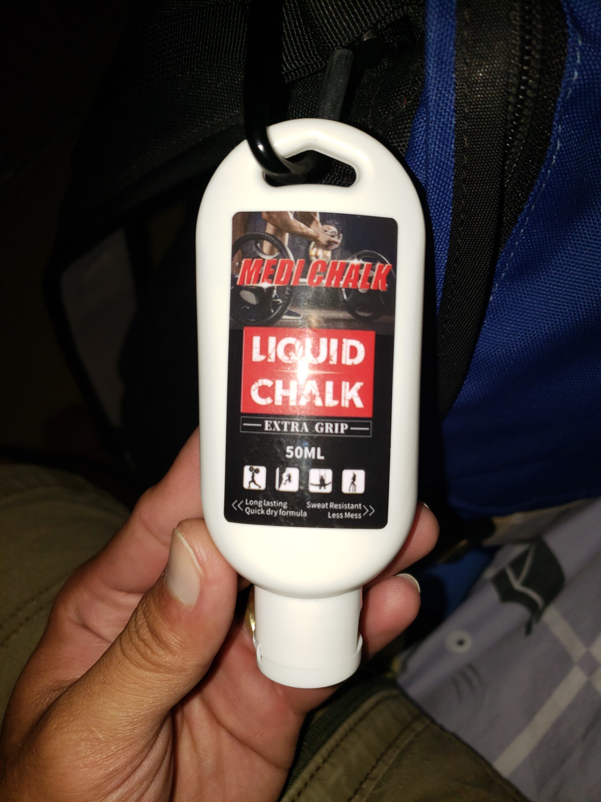 Liquid Chalk, Sports Chalk, Hand Grip Chalk, Weightlifting Chalk, Gym Chalk, Work Out Chalk for Cross Training, Powerlifting, Pole Dance customer photo 1