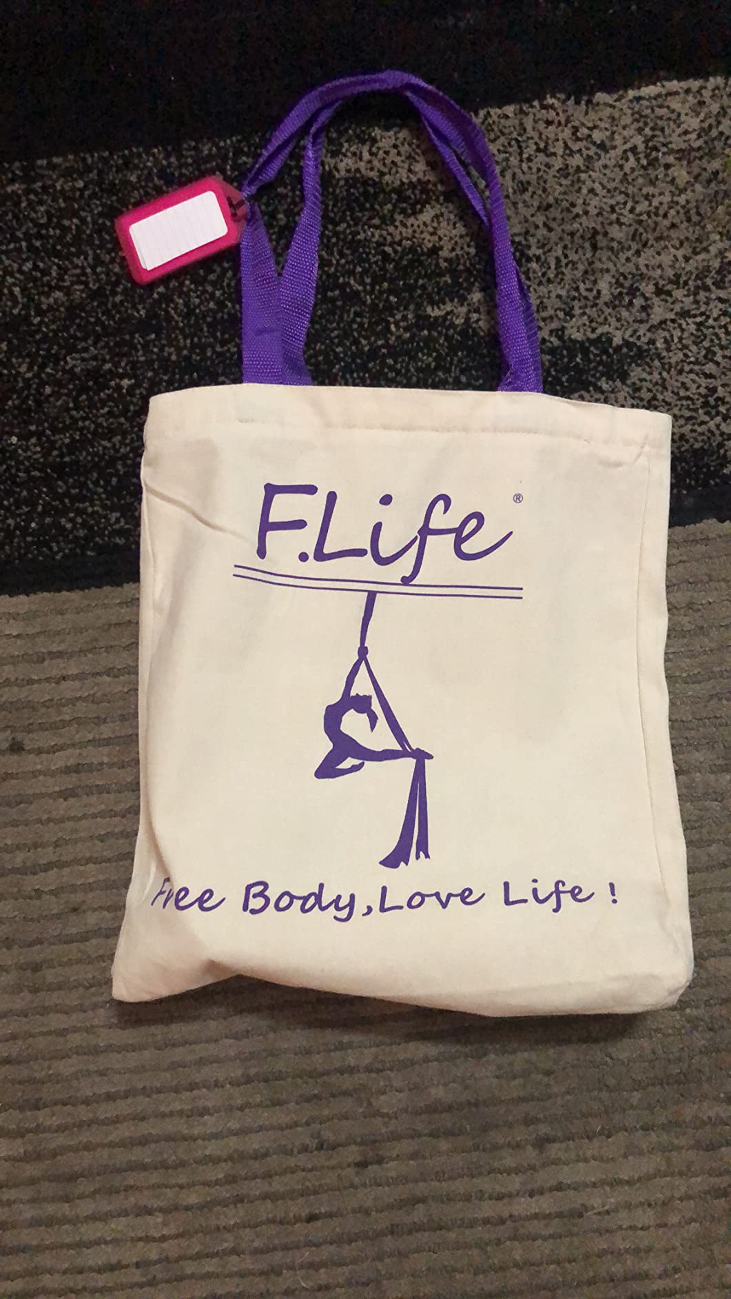 F.Life Aerial Yoga Hammock kit- Yoga Swing Multicolor 5 yards-Flying Yoga Include Daisy Chain,Carabiner and Pose Guide customer photo 1