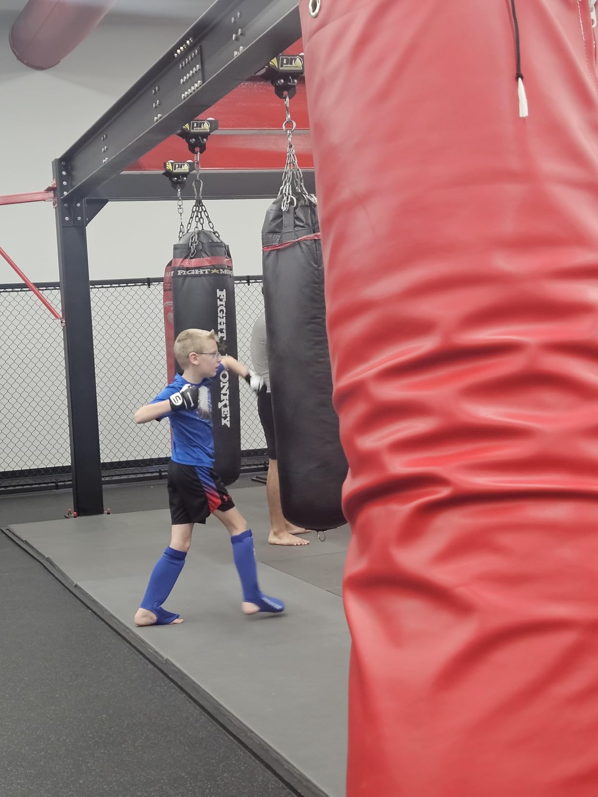SAWANS Punch Bag Boxing Gloves Karate Mitts MMA Body Combat Taekwondo Training Martial Art Fighting Grappling Muay Thai customer photo 1
