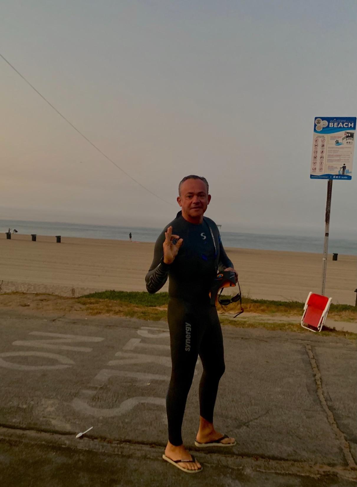 Synergy Triathlon Wetsuit Men's Endorphin Full Sleeve Neoprene for Open Water Swimming customer photo 1