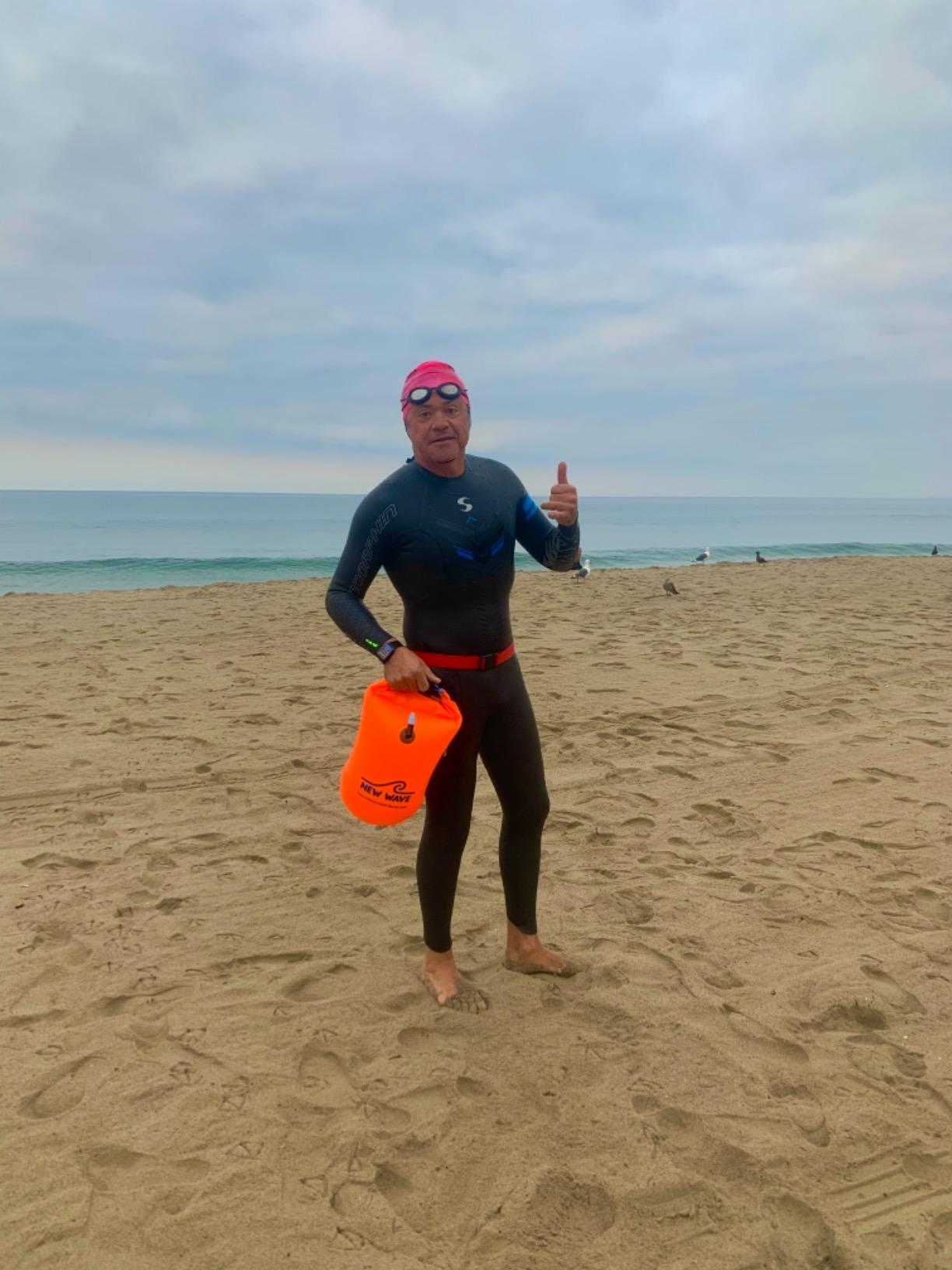 Synergy Triathlon Wetsuit Men's Endorphin Full Sleeve Neoprene for Open Water Swimming customer photo 2
