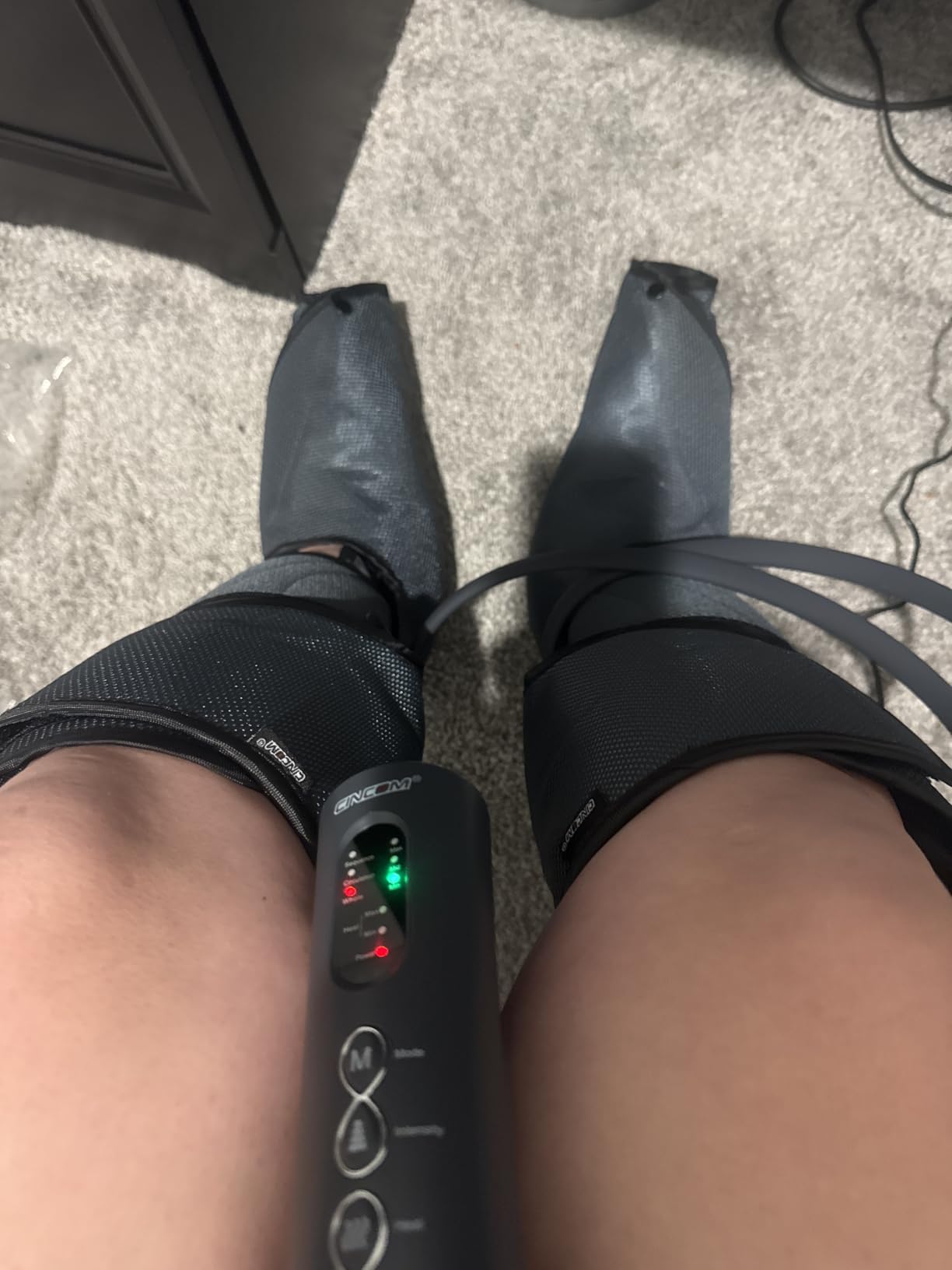 CINCOM Leg Massager with Heat and Air Compression FSA - HSA customer photo 1