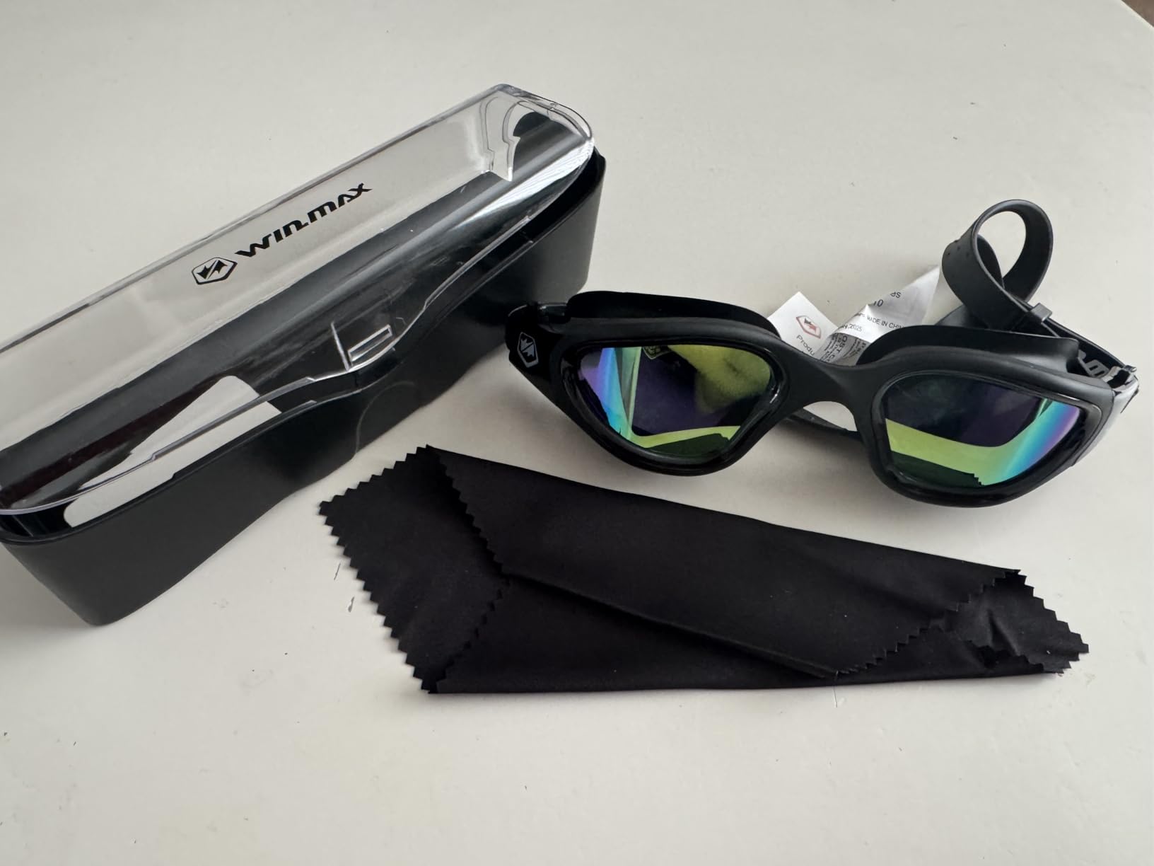 WIN.MAX Swimming Goggles Swim Pool Goggles Anti Fog Anti UV No Leakage Clear Vision for Men Women Adults Teenagers customer photo 1
