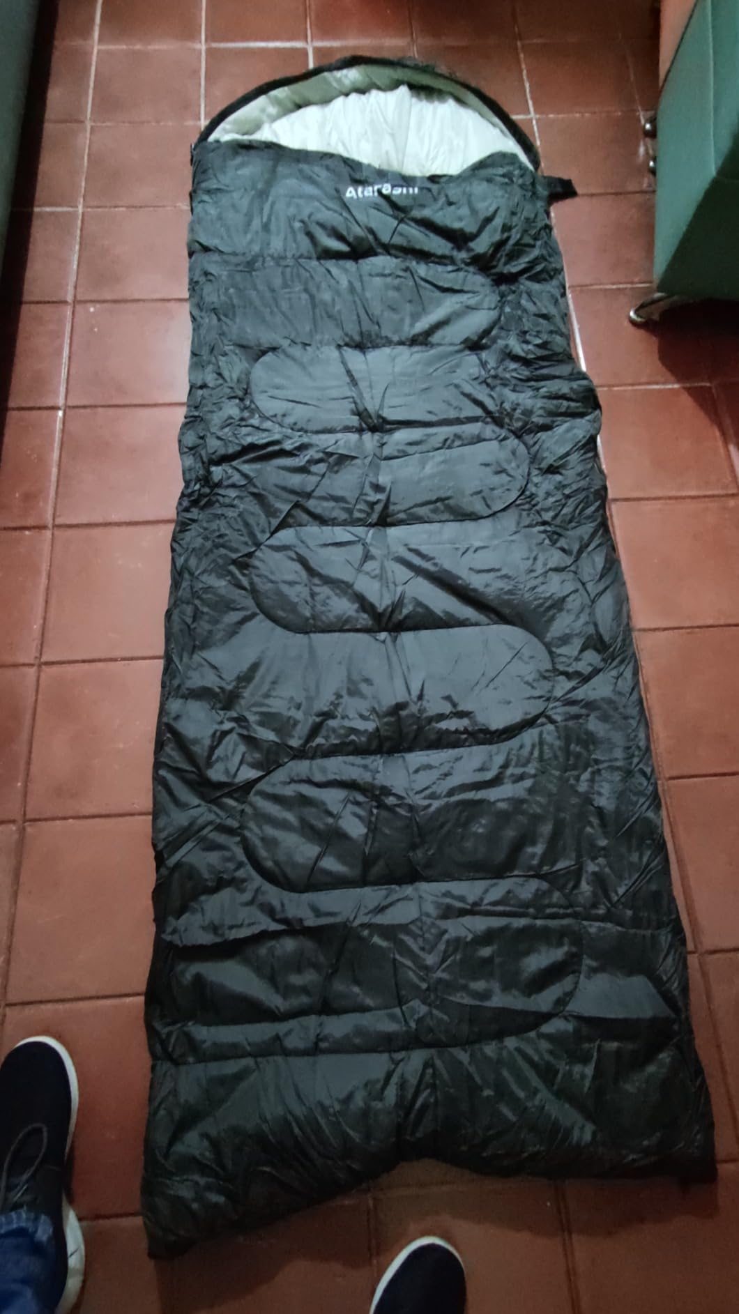 Atarashi Camping Sleeping Bag- 4 Seasons for Adults, Light, Warm, Extra-Large with Compression Sack customer photo 2