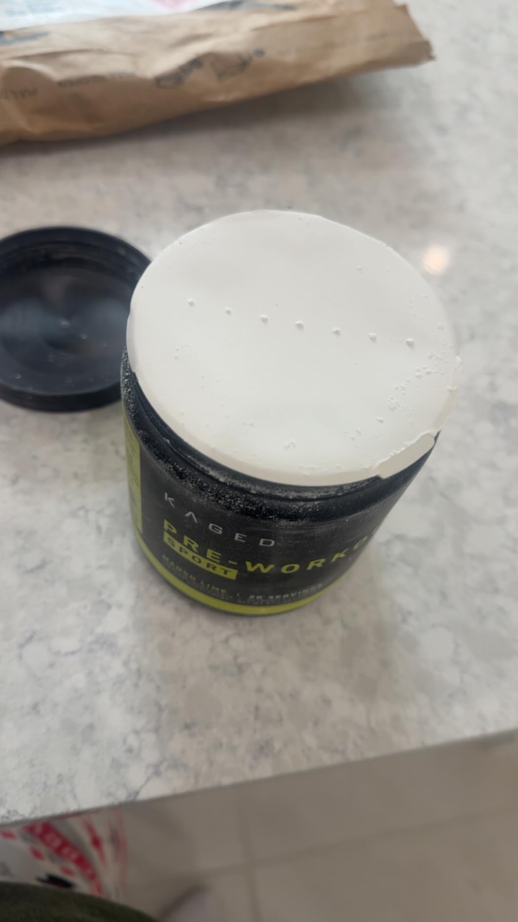 Kaged Sport Pre Workout Powder for Men & Women, Mango Lime, Sport Certified, 188mg Caffeine, Nitric Oxide Supplement, Beta Alanine for Energy, Weightlifting, Cardio Endurance & Strength, 20 Servings customer photo 1