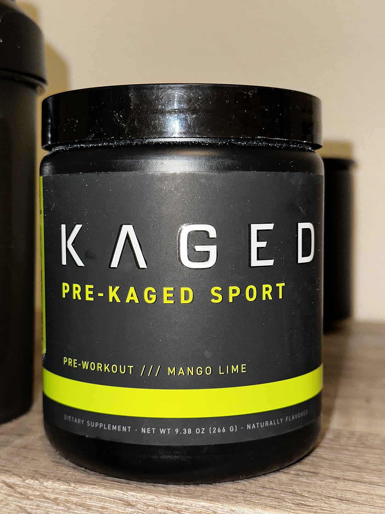 Kaged Sport Pre Workout Powder for Men & Women, Mango Lime, Sport Certified, 188mg Caffeine, Nitric Oxide Supplement, Beta Alanine for Energy, Weightlifting, Cardio Endurance & Strength, 20 Servings customer photo 2