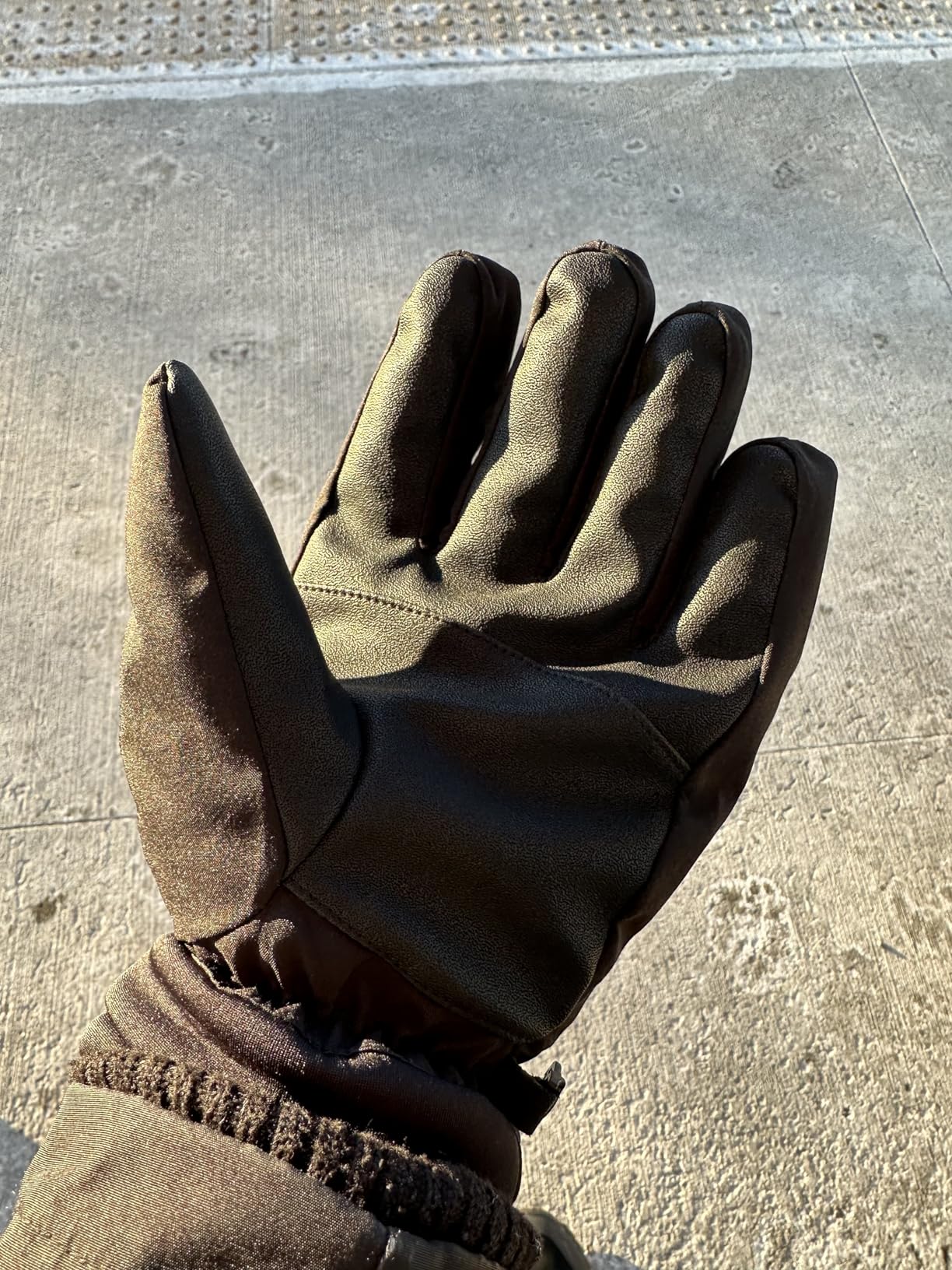 TRENDOUX Winter Gloves for Men Warm: 3M Thinsulate -20°F Windproof Waterproof Ski Women Glove with Touchscreen Thermal Lining Anti-Slip for Work Cycling Motorcycle Snowboarding customer photo 1