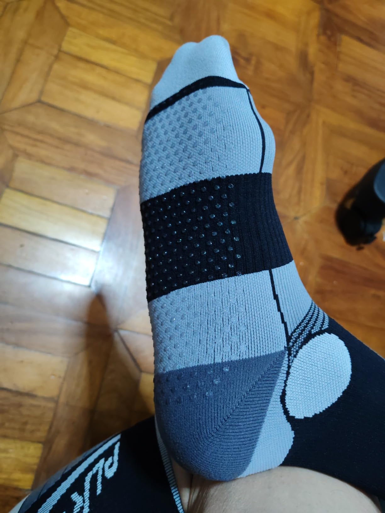 Lifting Socks - Weightlifting Shin Guards, Deadlift Protector Compression Sock for Cross Training & Weightlifting customer photo 1