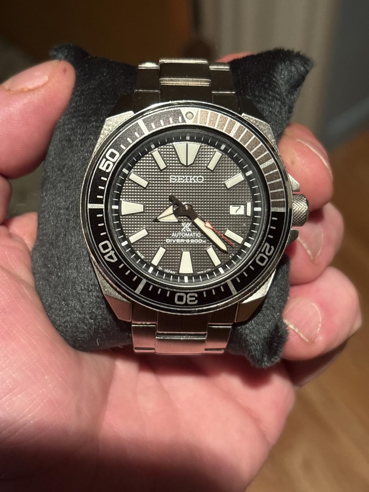SRPF03 Automatic Dive Watch for Men - Prospex Special Edition - LumiBrite Hands, Hardlex Crystal - Water Resistant 200M customer photo 1