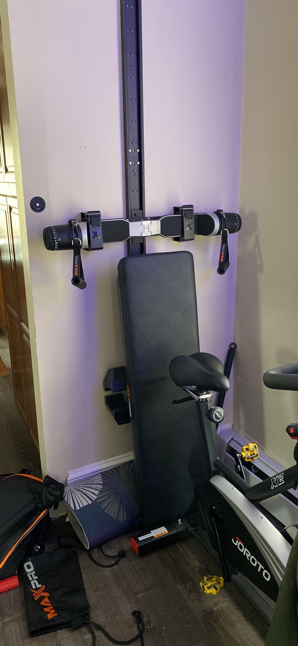 MAXPRO Fitness: Cable Home Gym | As Seen on Shark Tank | Versatile, Portable, Bluetooth Connected | Strength, HIIT, Cardio, Plyometric, Powerful 5-300lbs Resistance customer photo 2