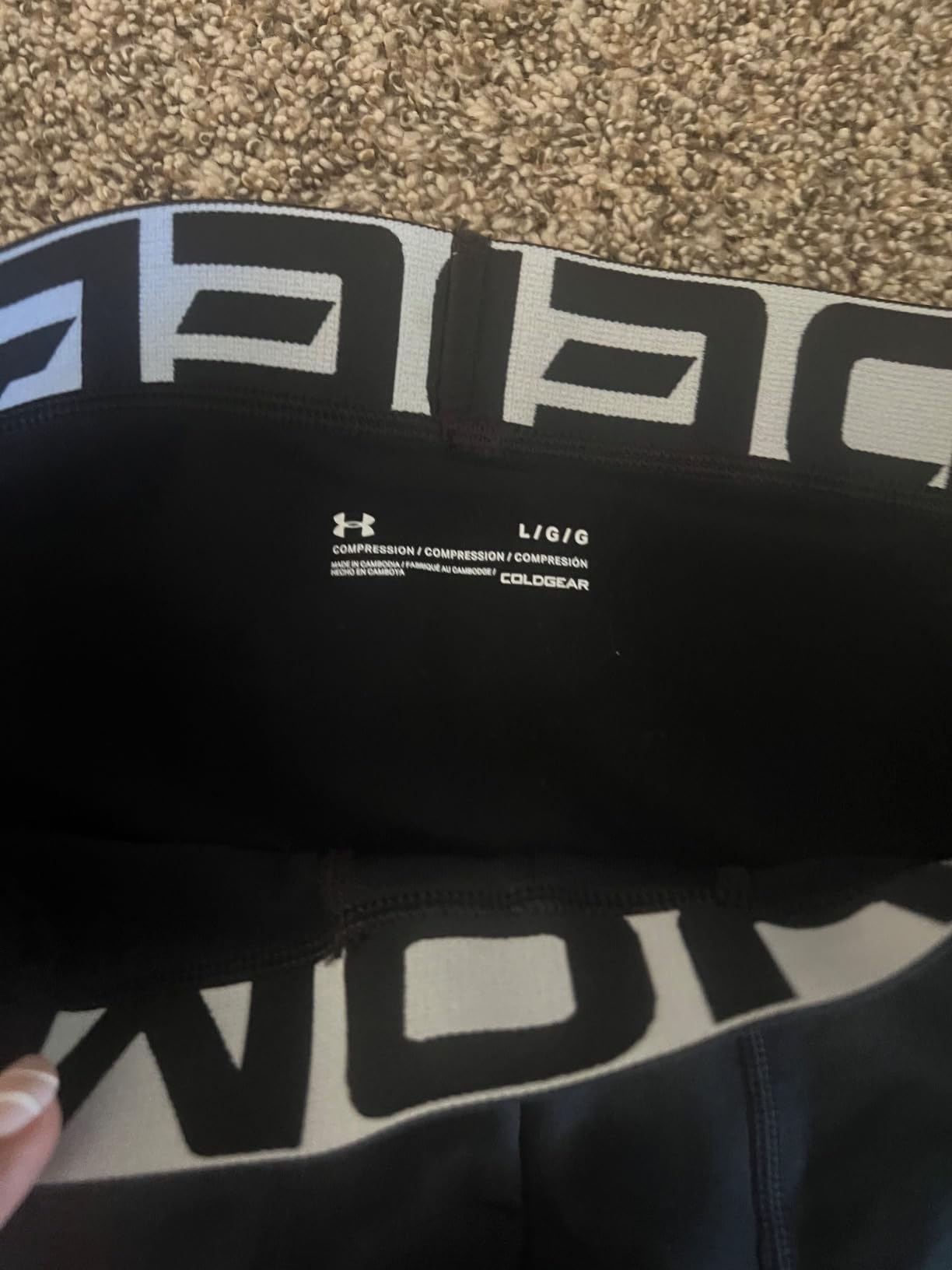 Under Armour Men's ColdGear Leggings customer photo 2