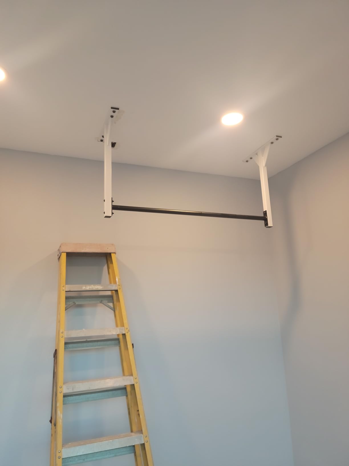 Wall or Ceiling Mount Pull Up Bar with 48