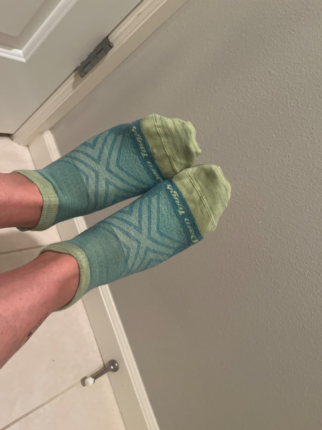 Darn Tough Women's Run No Show Tab Ultra-Lightweight Sock (Style 1043) customer photo 2