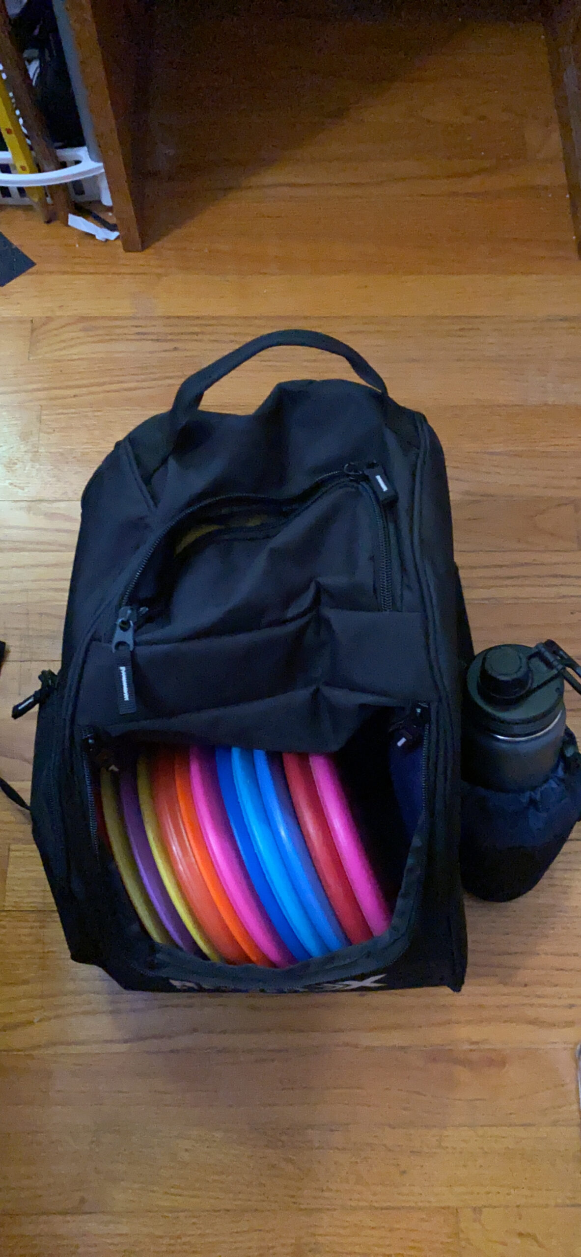 Remix Disc Golf Deluxe Backpack Disc Golf Bag - Black customer photo 2