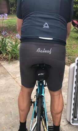 Baleaf Men's Cycling Bib Shorts 4D Padded, Road Bike Cycling Bibs Biking Bicycle Shorts Gel Pockets UPF50+ customer photo 2
