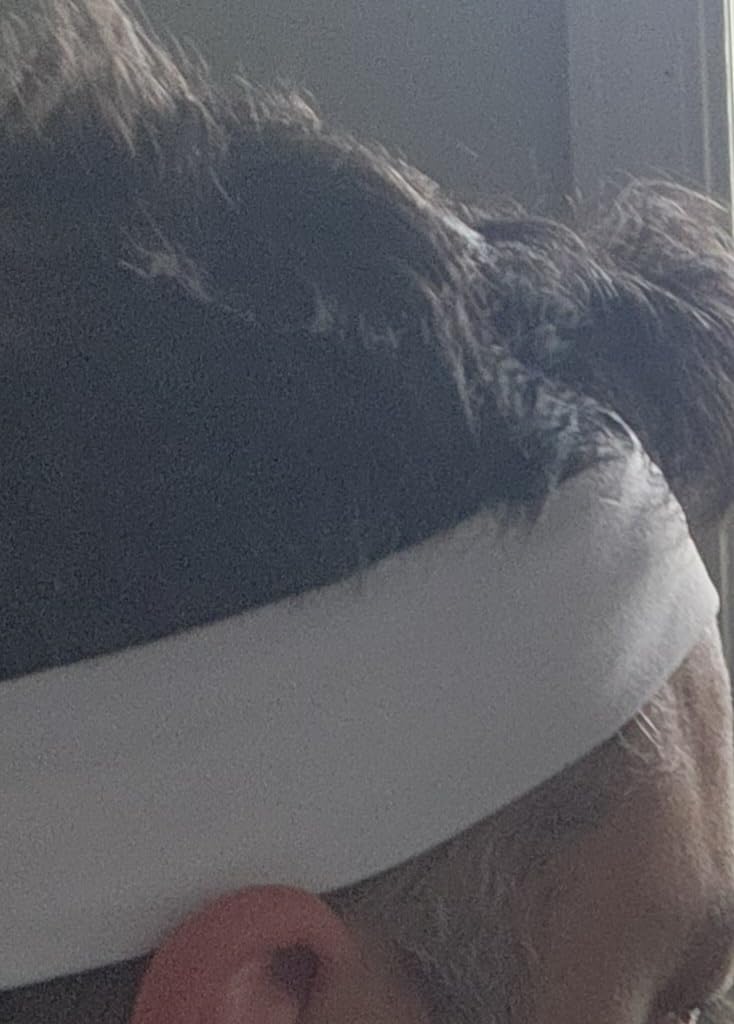 Acozycoo Mens Running Headband,5Pack,Mens Sweatband Sports Headband for Running,Cycling,Basketball,Yoga,Fitness Workout Stretchy Unisex Hairband customer photo 2