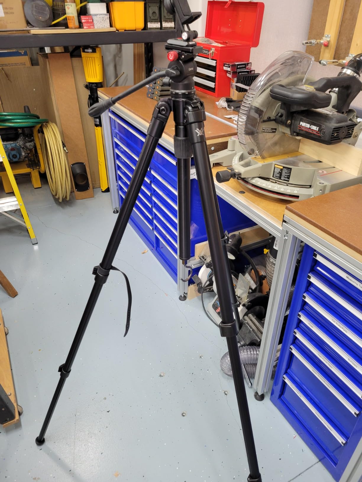 Vortex Optics High Country II Tripod Kit - Aluminum Tripod, 2-Way Pan Head, 22 lb Max Load, Rubber Feet - Unlimited, Unconditional Warranty customer photo 1