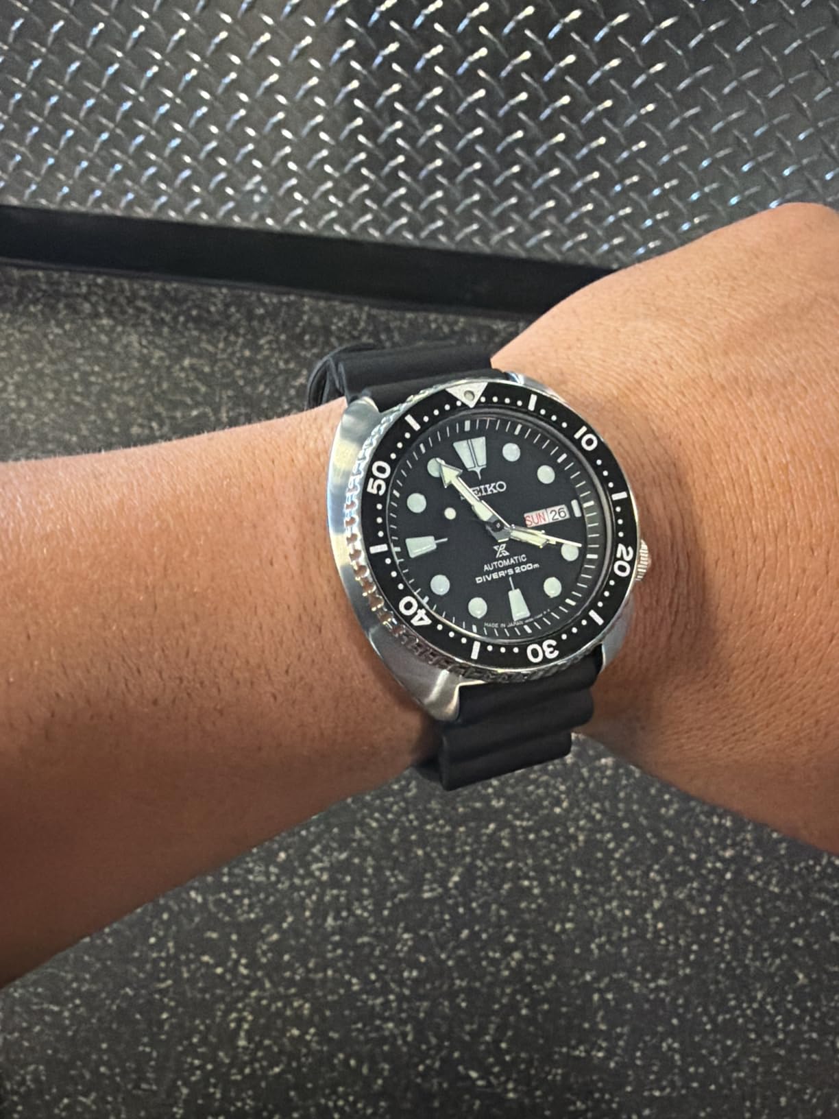 Automatic Watch for Men - Prospex Automatic Diver - Rotating Bezel, 200m Water-Resistant customer photo 2