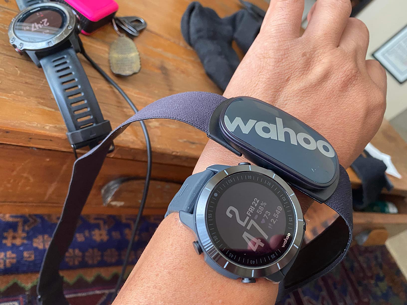 Wahoo ELEMNT Rival Running/Multisport GPS Smartwatch customer photo 2