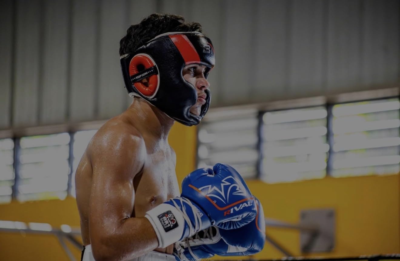 Headgear for Boxing MMA Training Kickboxing, Head Gear for Muay Thai, Sparring, Taekwondo, Martial Arts, Grappling, Karate customer photo 1