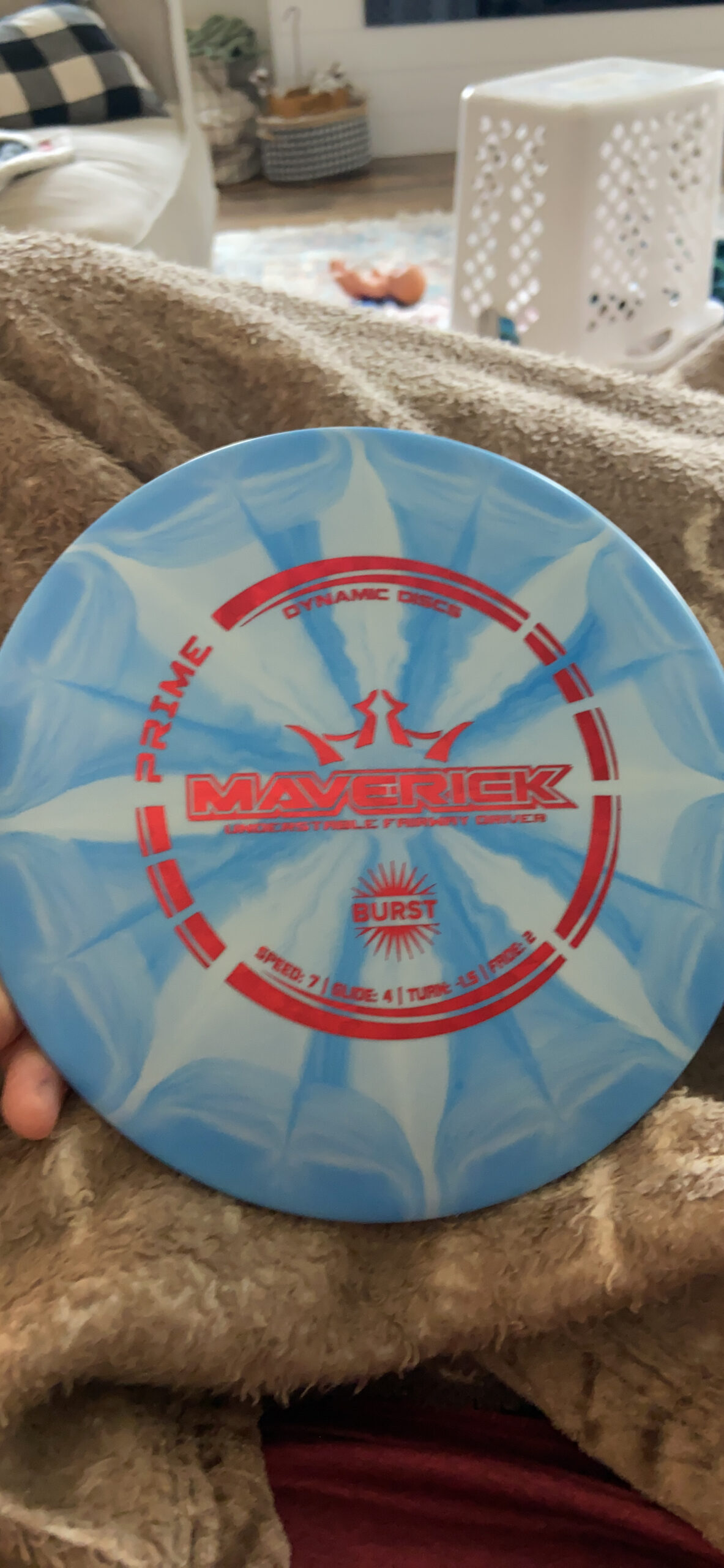 Dynamic Discs Prime Burst Maverick | Beginner Fairway Disc Golf Driver customer photo 1