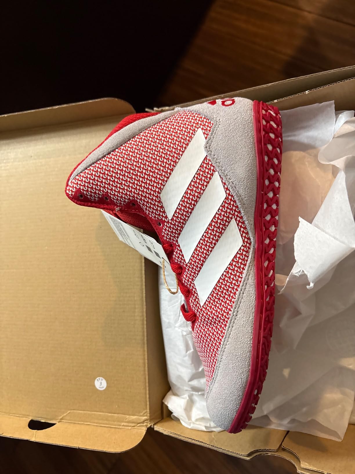 Adidas Mens Mat Wizard 5 Wrestling Shoes customer photo 1