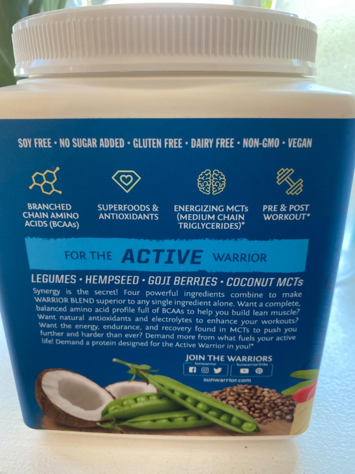 Organic Plant Based Protein Powder | Vegan Organic Protein Powder Vanilla Flavored with BCAA Amino Acids & Hemp Seed Pea Blend | Non-GMO Soy Dairy Filler & Gluten Free (Vanilla, 32 Servings) customer photo 2