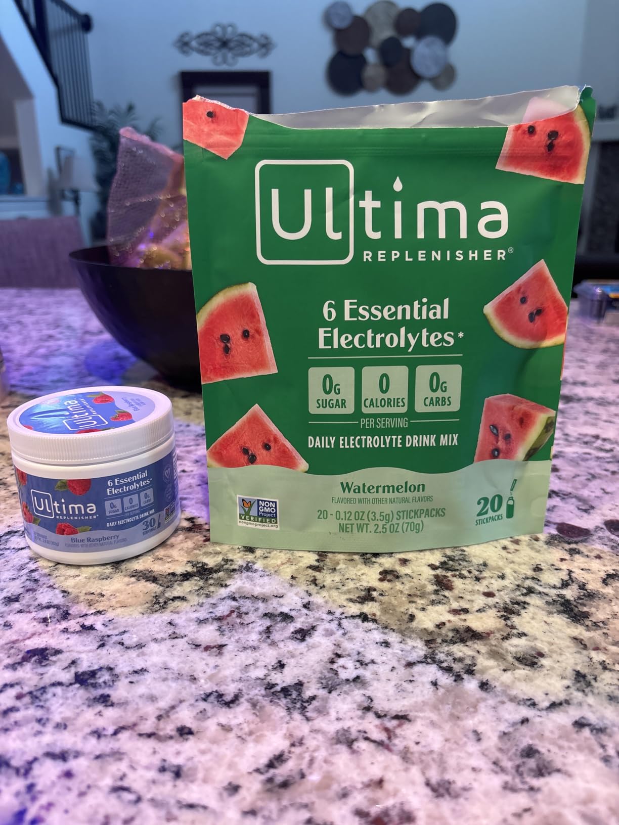 Ultima Replenisher Daily Electrolyte Powder - Original Variety Pack, 20 Stickpacks - Zero Sugar Hydration Packets with 6 Electrolytes and Minerals customer photo 1
