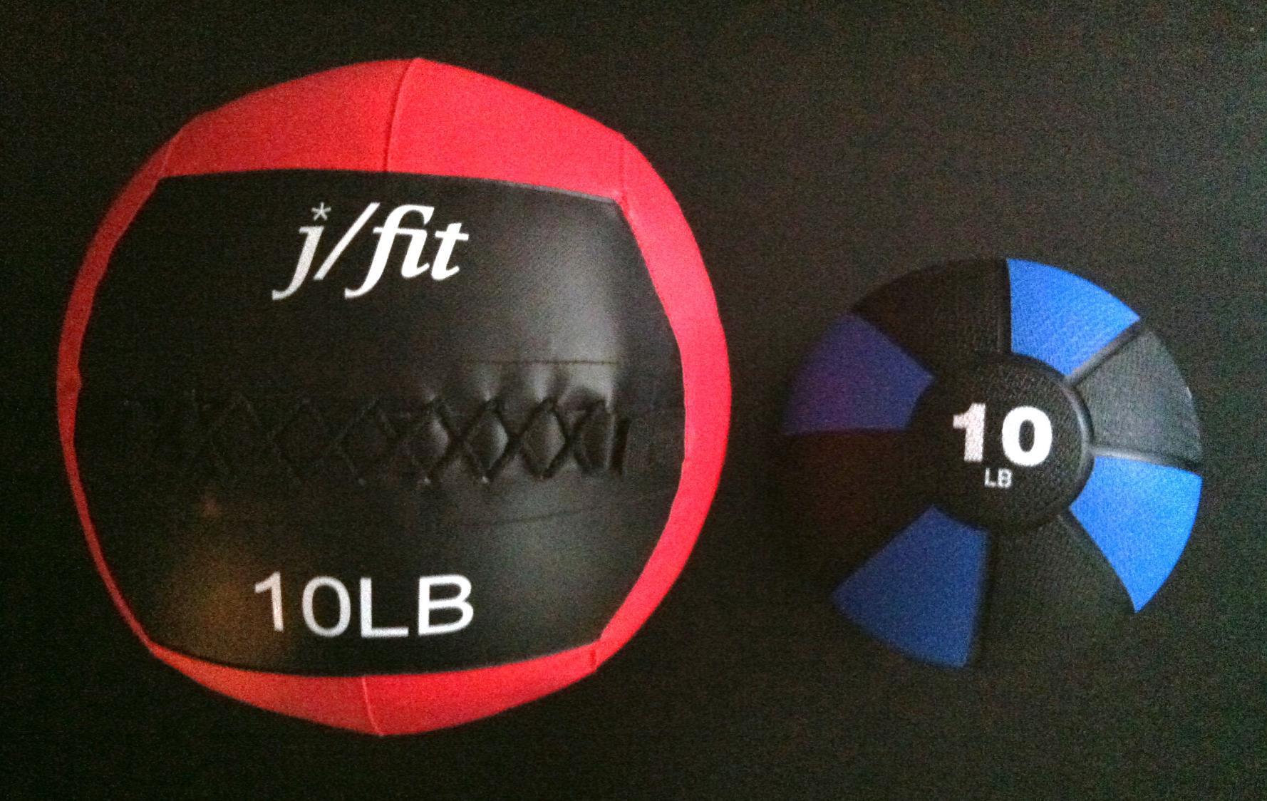 Wall Ball - Premium Soft Weighted Exercise Ball for Strength, Conditioning, Gym & Home Workouts, 4-30 LB customer photo 1